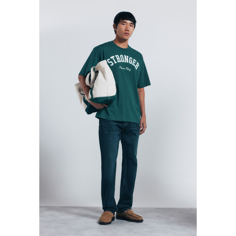 SPRINGFIELD Tmavé Regular Fit džínsy 68524427