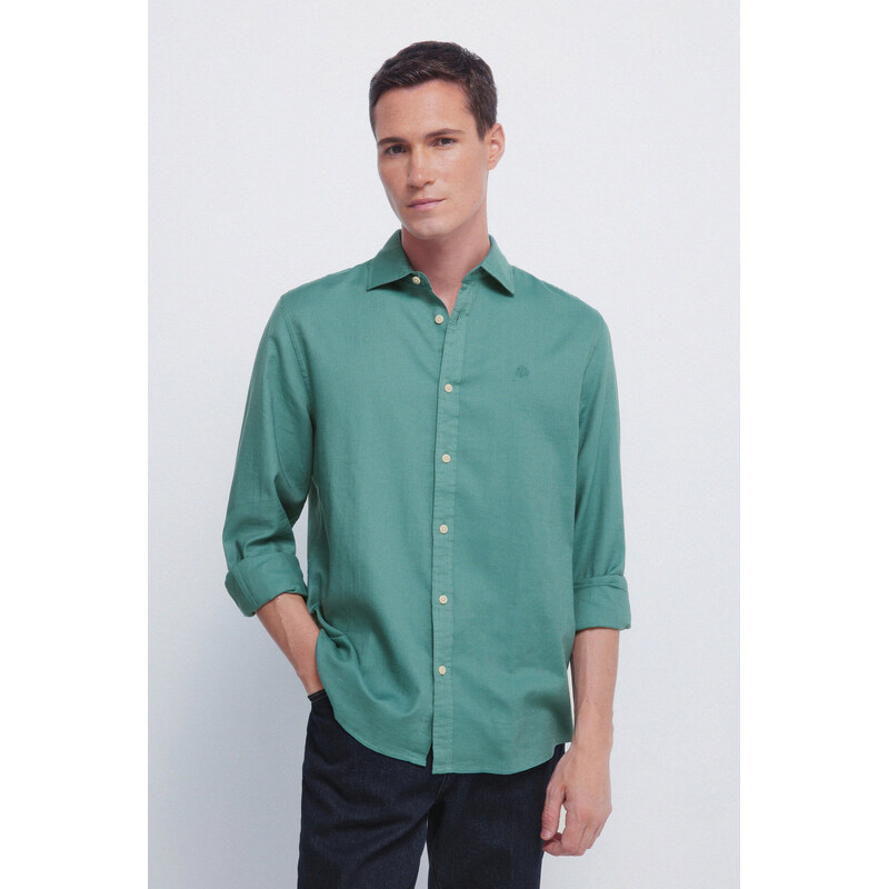 SPRINGFIELD Pánska štruktúrovaná košeľa 68524462