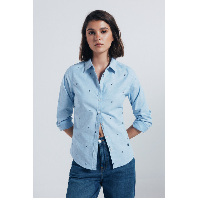 SPRINGFIELD Dámska bavlnená Oxford košeľa 68524485