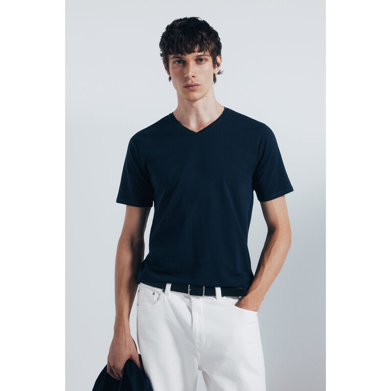 SPRINGFIELD Pánske bavlnené tričko 68524548