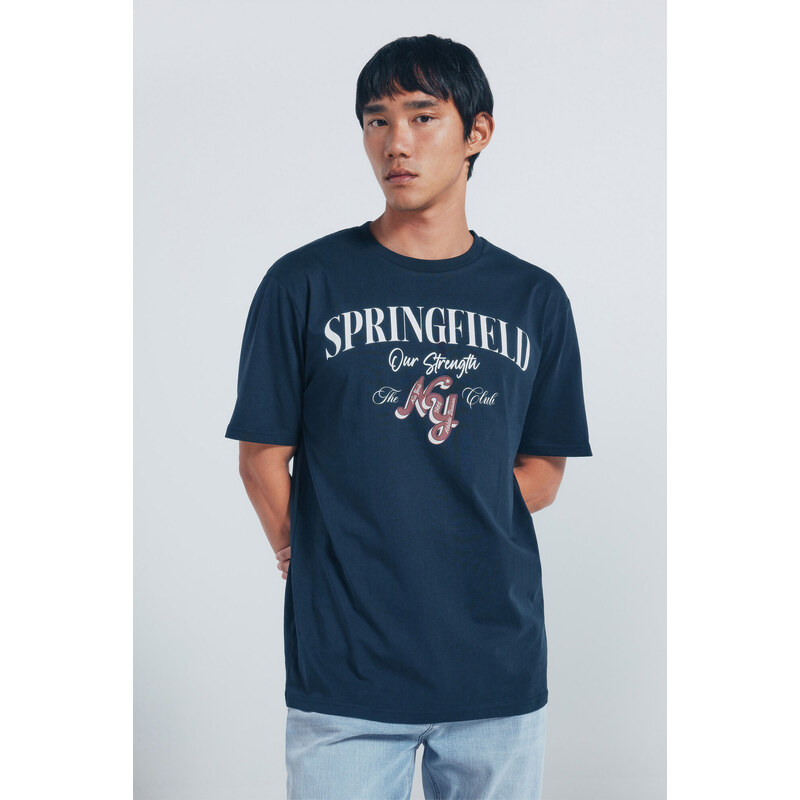 Pánske tričko Springfield NY 68524549