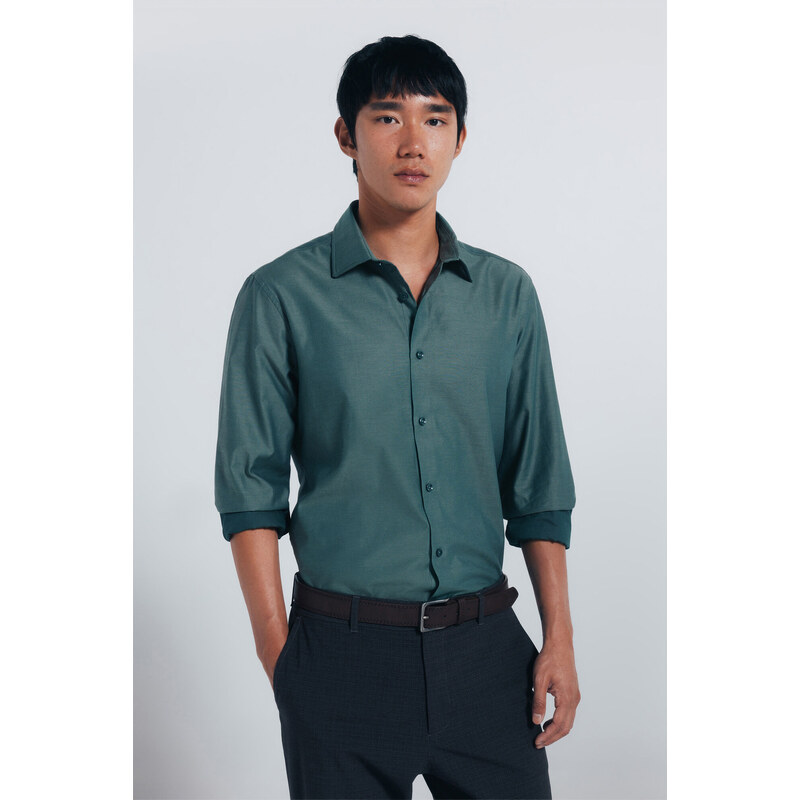 SPRINGFIELD Pánska štruktúrovaná košeľa 68524611