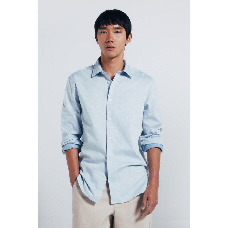 SPRINGFIELD Pánska štruktúrovaná košeľa 68524610