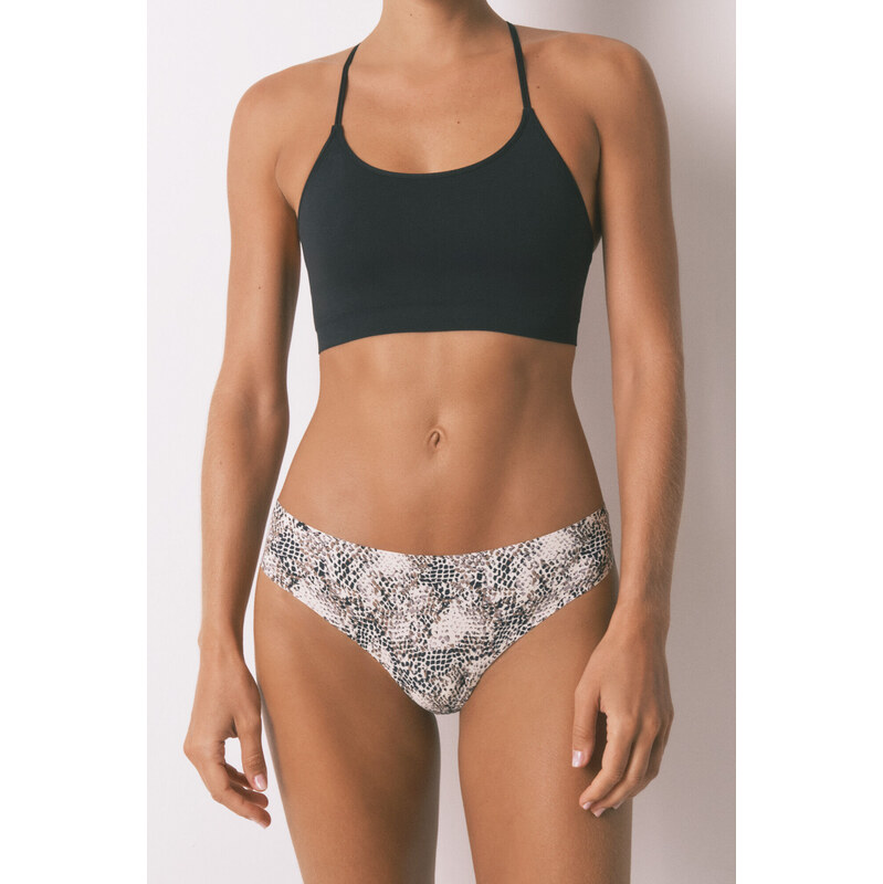 womensecret Clean Cut brazílske nohavičky s leopardím vzorom 68524730