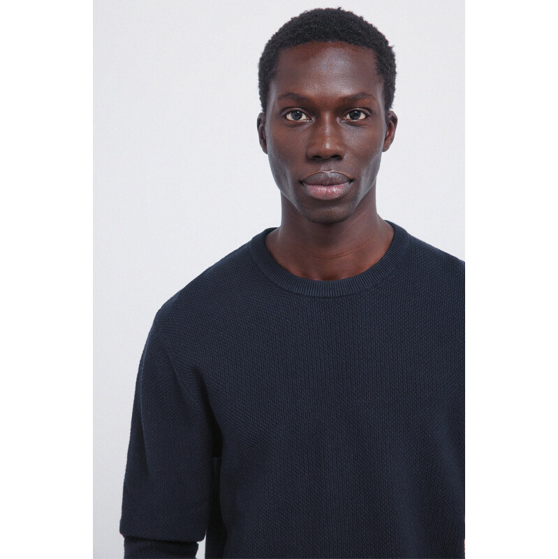 SPRINGFIELD Pánsky štruktúrovaný sveter 68524789