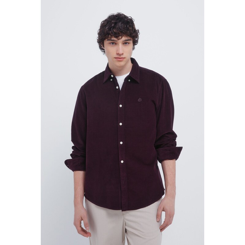 SPRINGFIELD Pánska menčestrová košeľa 68524793