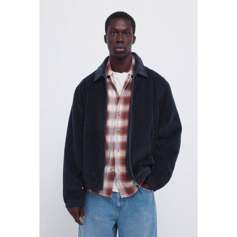 SPRINGFIELD Pánska kockovaná košeľa s etnickým motívom 68524794