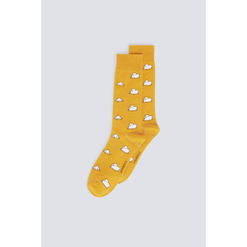 SPRINGFIELD Vysoké pánske ponožky s motívom kačiek 68524930