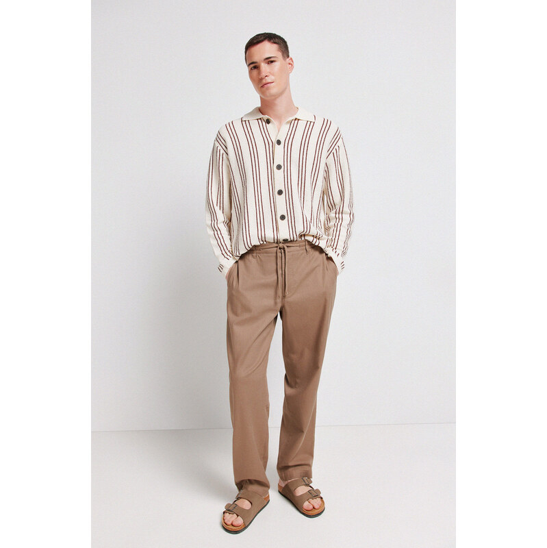 SPRINGFIELD Pánske Straight Fit nohavice 68525135