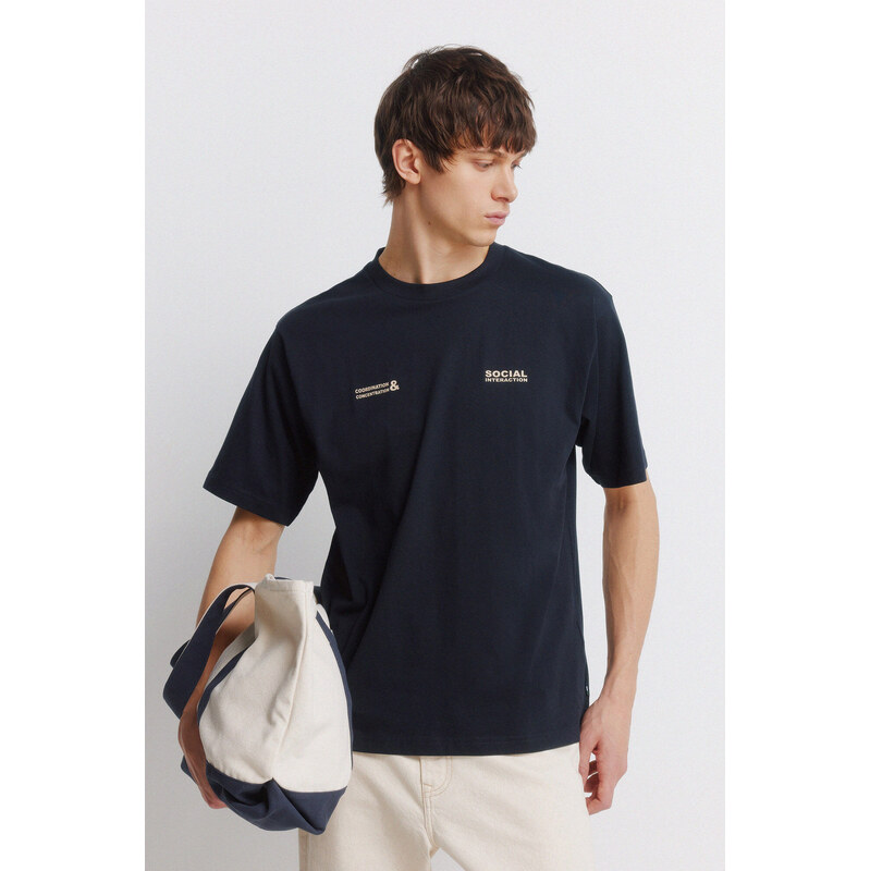 SPRINGFIELD Pánske tričko Social Interaction 68525213