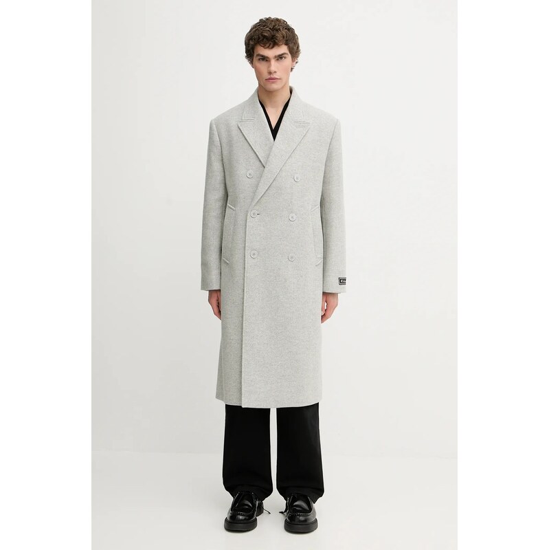 Kabát s prímesou vlny Lacoste 68527945