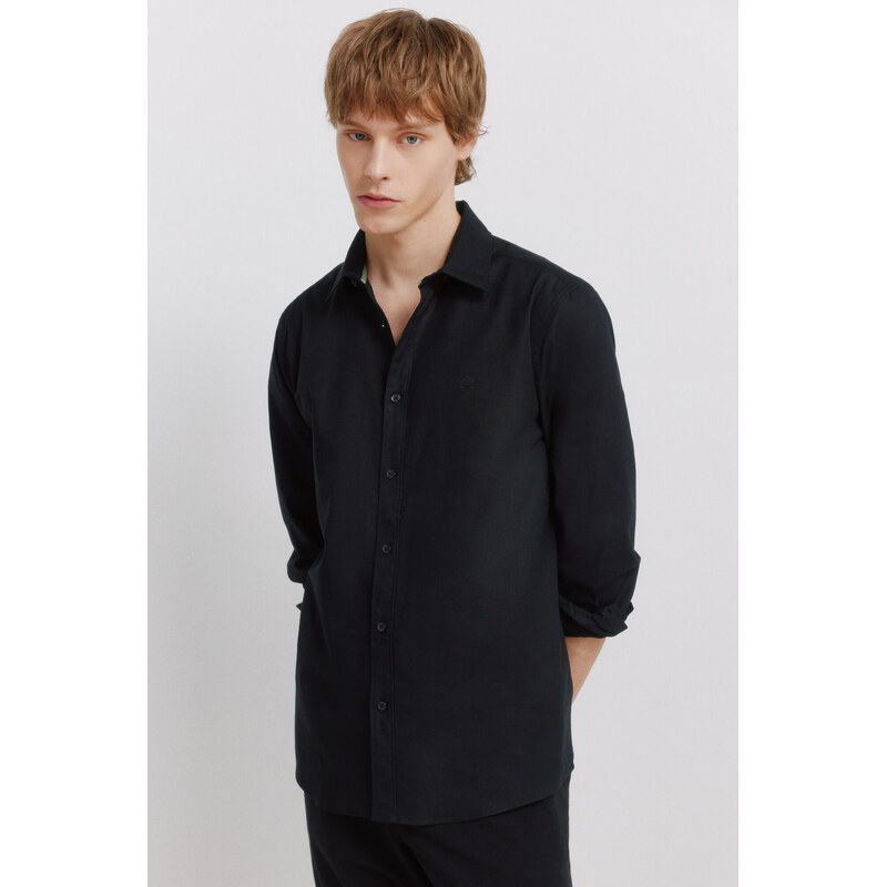 SPRINGFIELD Pánska ľanová košeľa 68525354