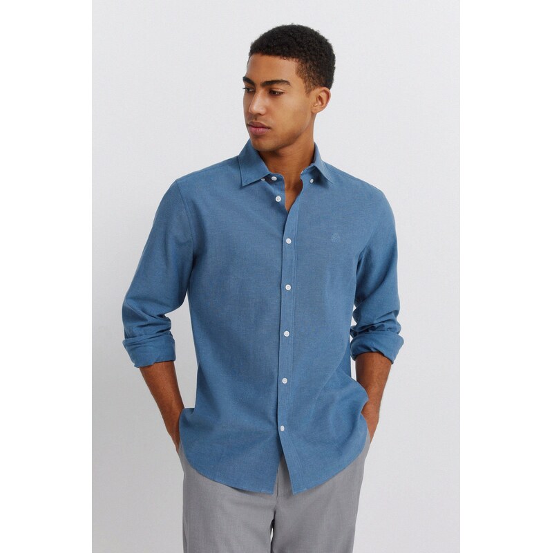 SPRINGFIELD Pánska ľanová košeľa 68525355