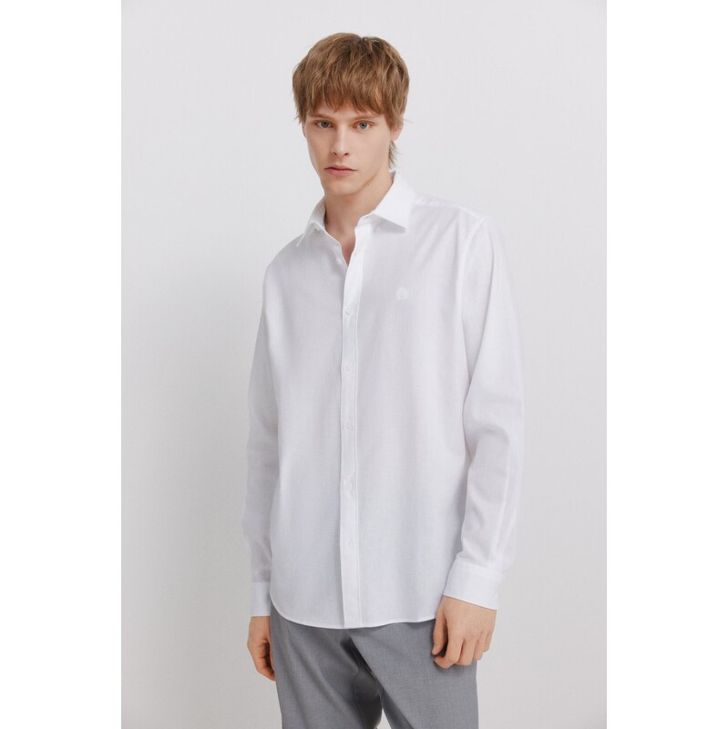 SPRINGFIELD Pánska ľanová košeľa 68525357