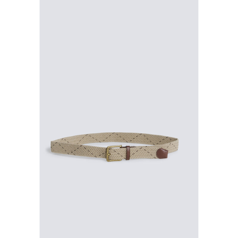 SPRINGFIELD Pánsky zapletaný opasok s cikcakovým vzorom 68525363