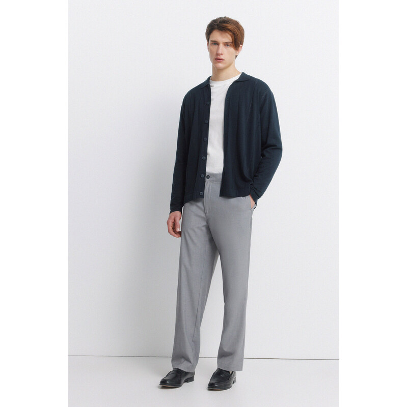 SPRINGFIELD Rovné Relaxed Fit nohavice 68525386