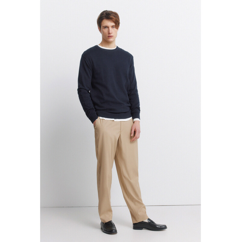 SPRINGFIELD Rovné Relaxed Fit nohavice 68525388