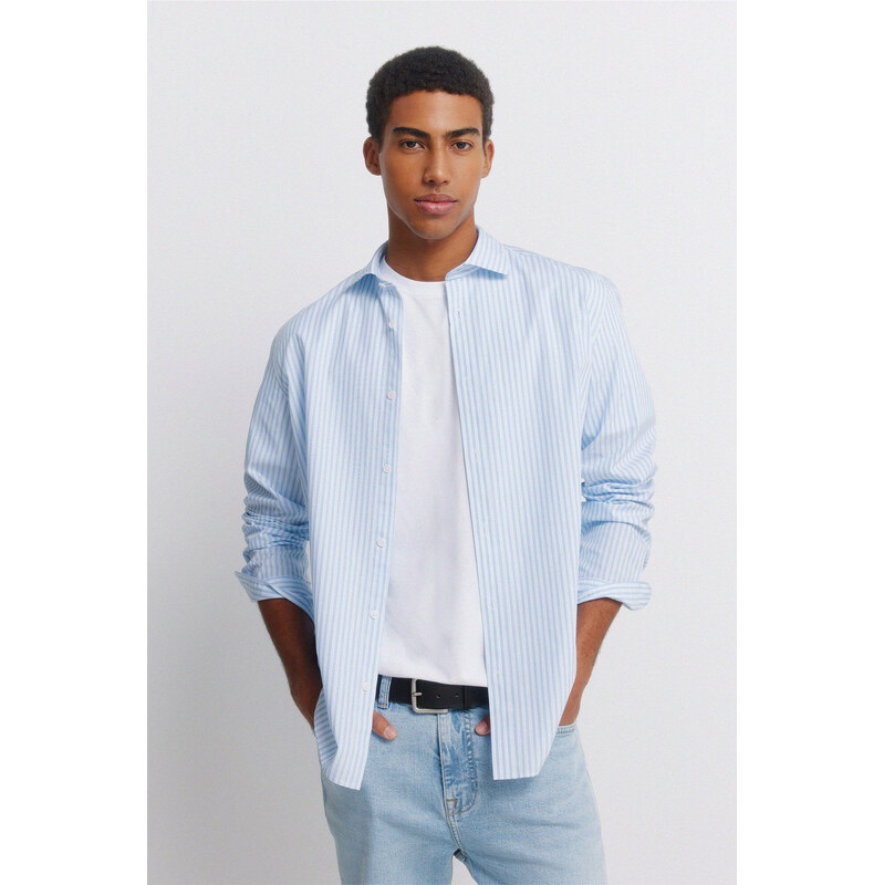 SPRINGFIELD Pánska popelínová košeľa 68525409