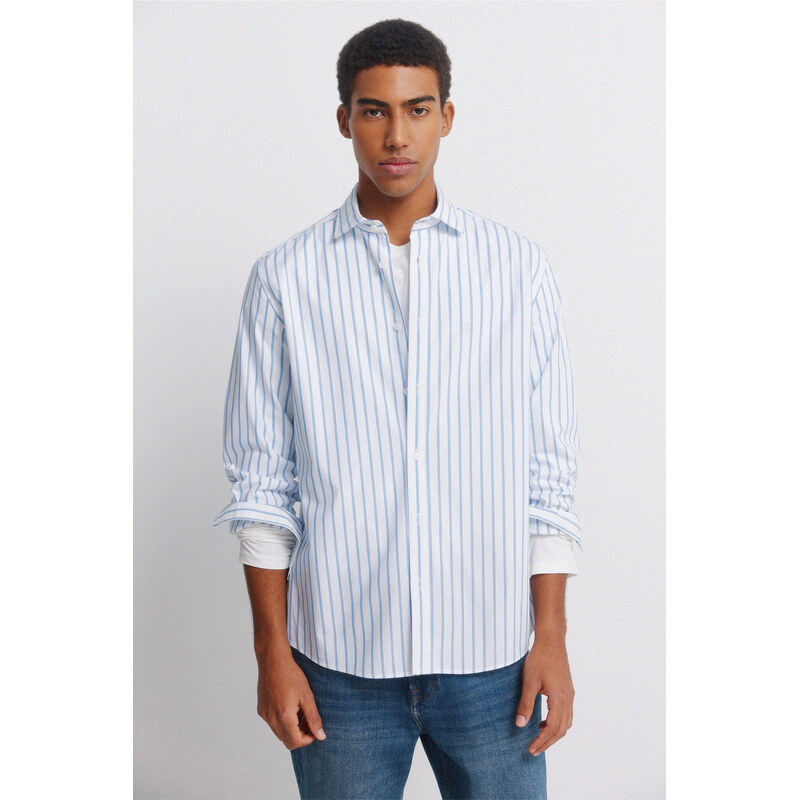 SPRINGFIELD Pánska popelínová košeľa 68525408