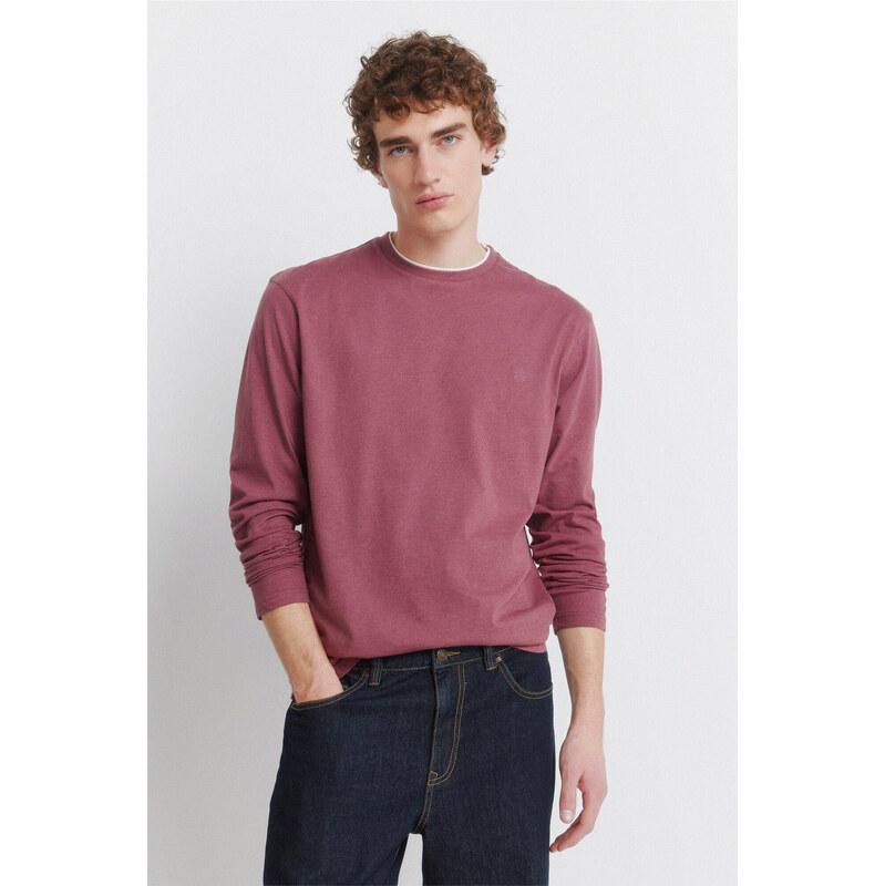 SPRINGFIELD Pánske tričko s dlhým rukávom 68525402