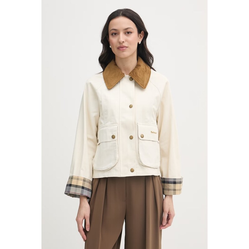 Barbour krátka bunda dámska bavlnená 68528136