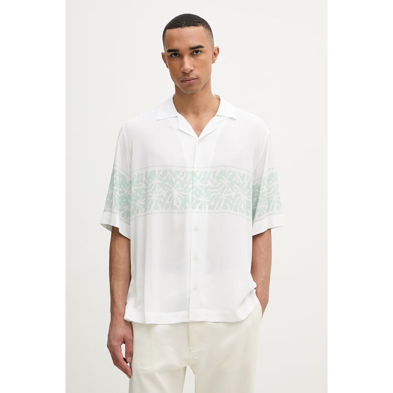 BOSS Orange košeľa pánska z viskózy 68530317