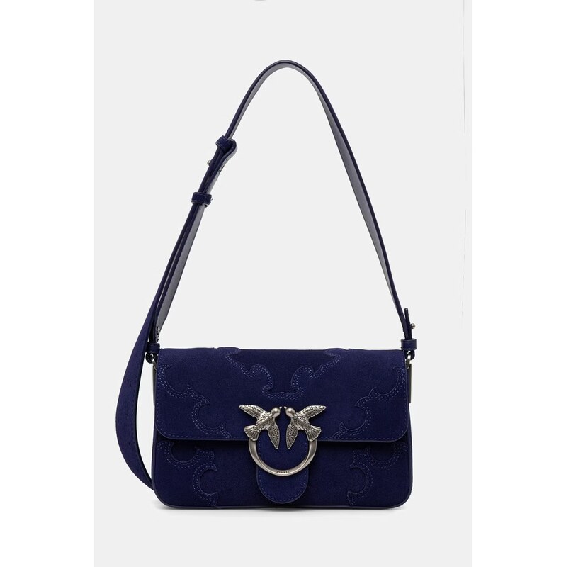 Pinko crossbody kabelka dámska semišová 68529018