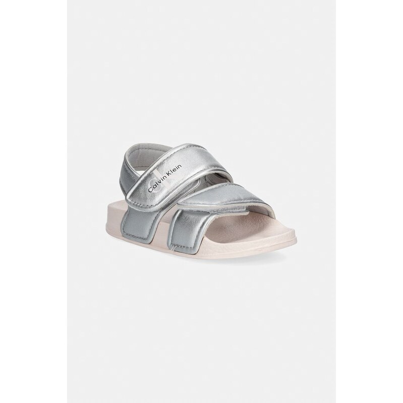 Calvin Klein Jeans sandále na plochom podpätku detské 68528229