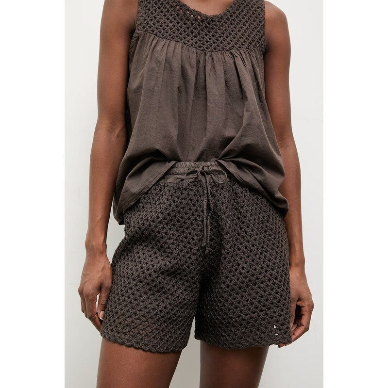 Answear.LAB dámske bavlnené šortky 68528271