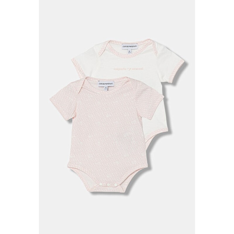 Emporio Armani body detské bavlnené 2-pak 68528375