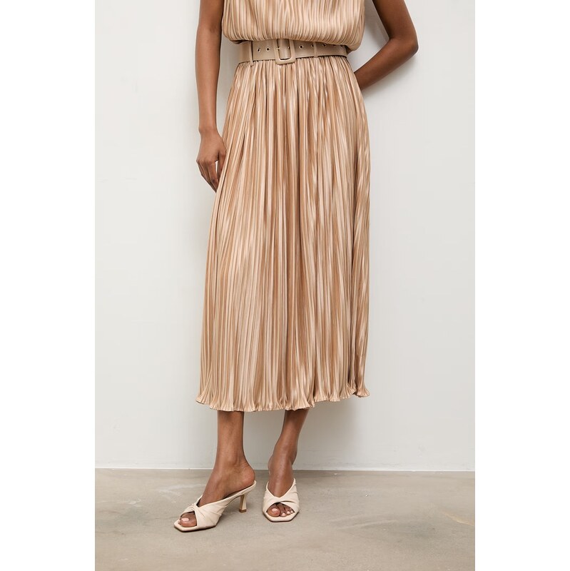 Answear.LAB dámske kožené šľapky na ihličkovom podpätku 68528488