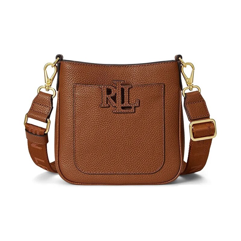 Lauren Ralph Lauren dámska kožená crossbody kabelka 68528562