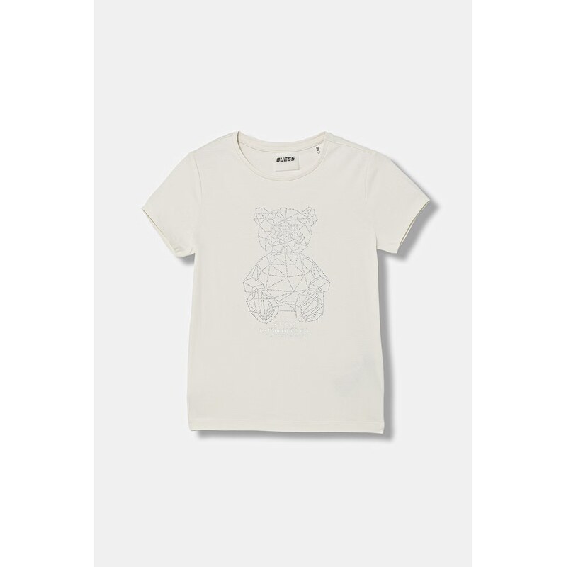 Guess detské bavlnené tričko s elastanom 68528606