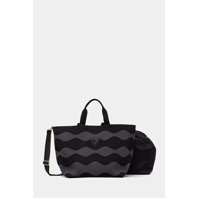 Blauer dámska shopper kabelka 68528633