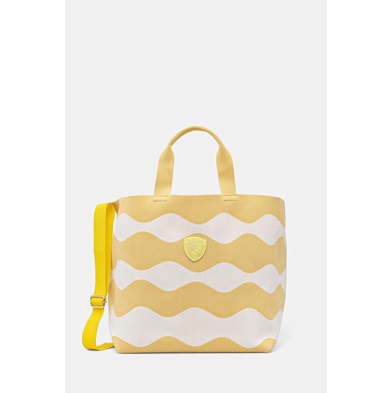 Blauer dámska shopper kabelka 68528635