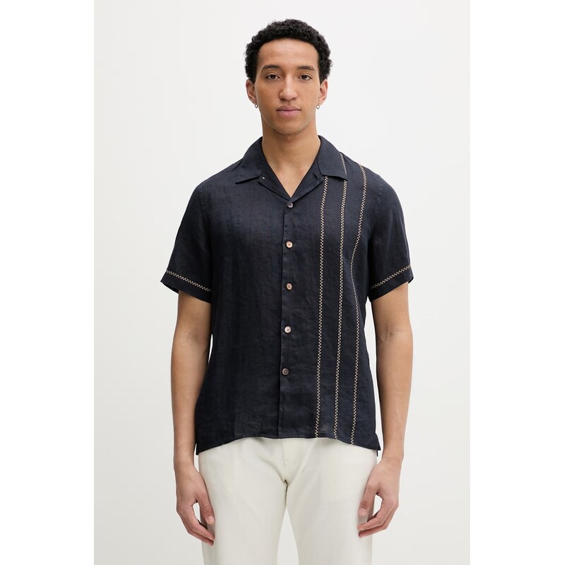 PS Paul Smith pánska ľanová košeľa 68528815