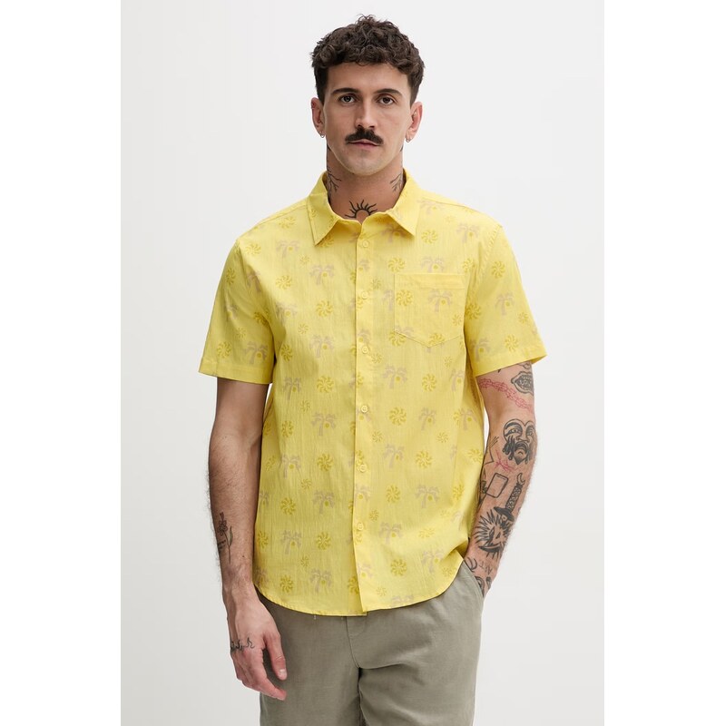 Hurley pánska košeľa s bavlnou 68528836