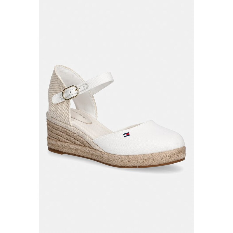 Tommy Hilfiger dámske espadrilky na platforme MID WEDGE ESPAD CLOSED 68528911