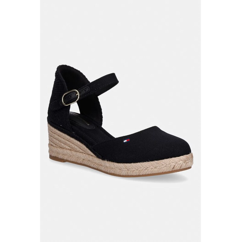 Tommy Hilfiger dámske espadrilky MID WEDGE ESPAD CLOSED TOE 68528910