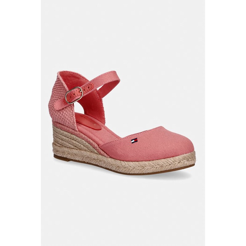 Tommy Hilfiger dámske espadrilky na platforme MID WEDGE ESPAD CLOSED 68528908