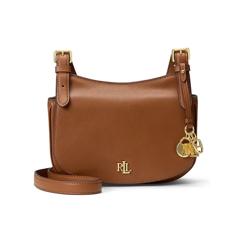 Lauren Ralph Lauren dámska kožená crossbody kabelka 68529215