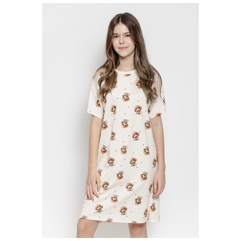 Taro Dievčenská nočná košieľka Coco so psíkmi 68398641