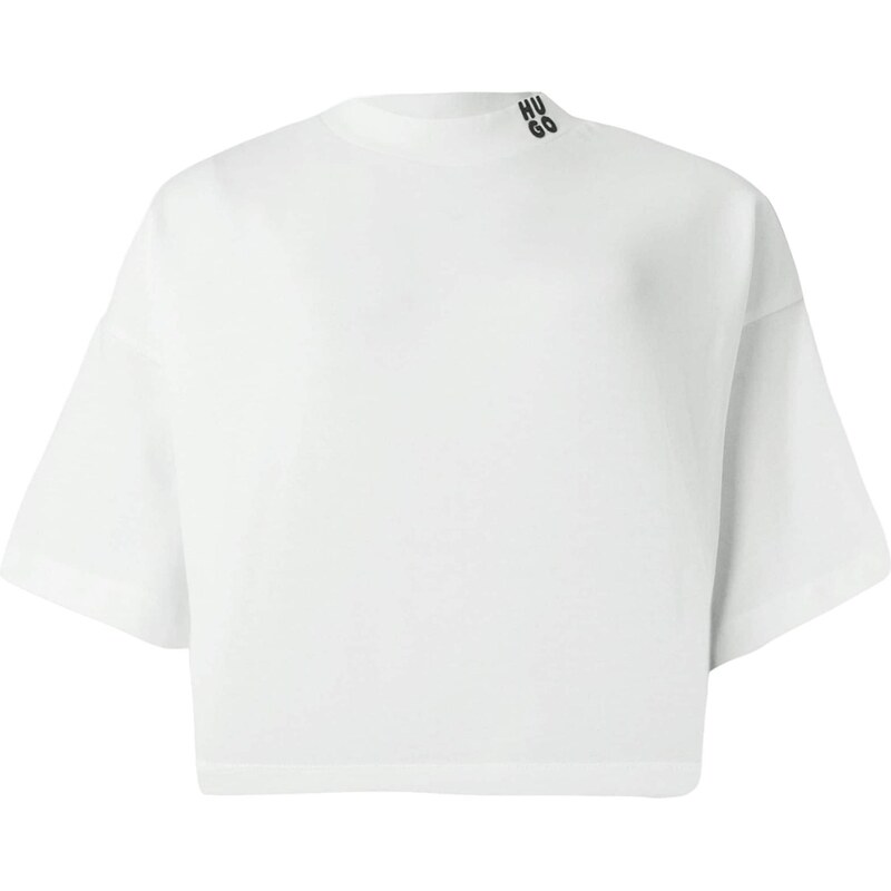 HUGO Tričko Damelody biela 66447387