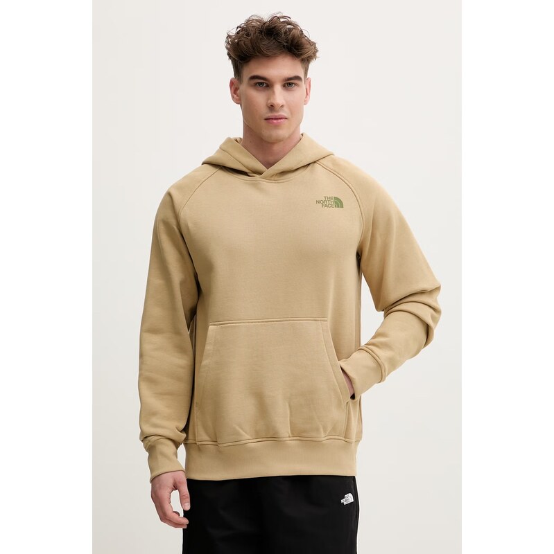 The North Face pánska mikina s kapucňou s bavlnou Raglan 68529847