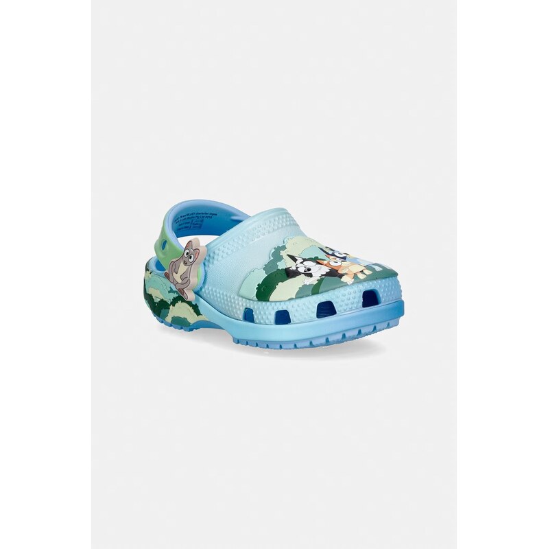 Crocs detské šľapky CLASSIC BLUEY MULTI CLOG T 68529972