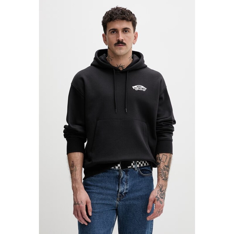 Vans pánska mikina s kapucňou s bavlnou 68530169