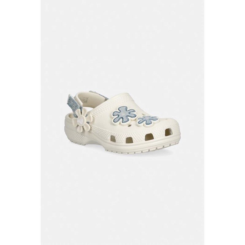 Crocs detské šľapky CLASSIC DNM FLWR ADJ BACKSTRAP CLOG T 68530195
