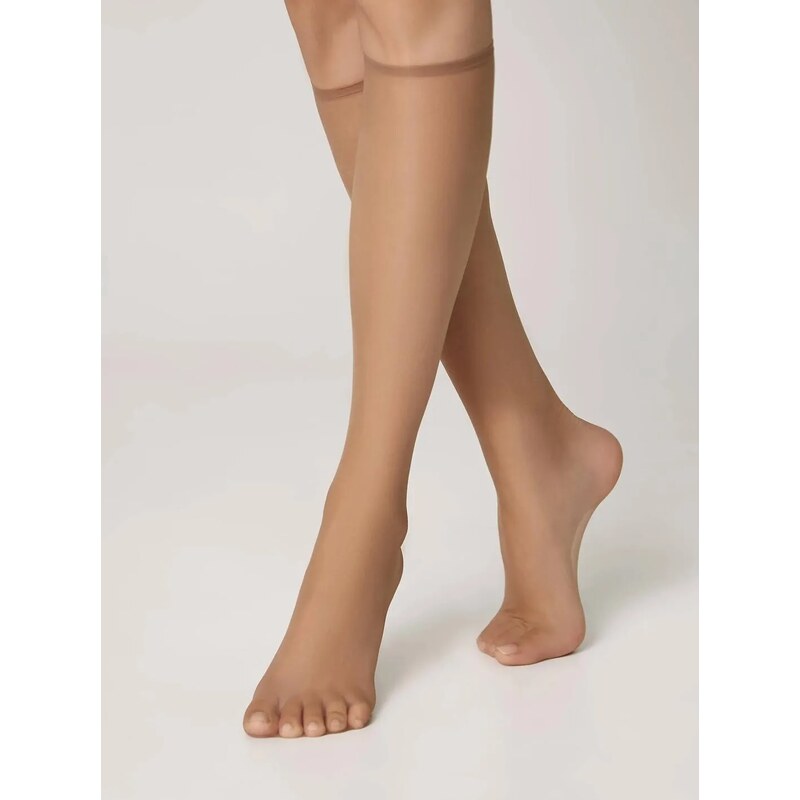 2ks Podkolienky Elegantn Summer Conte 8 Denier 68531533
