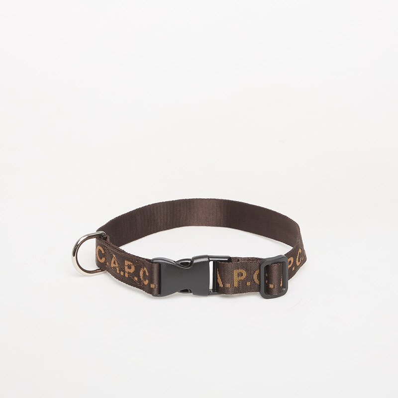 A.P.C. Toutou Logo Collar Brown 2 68532717