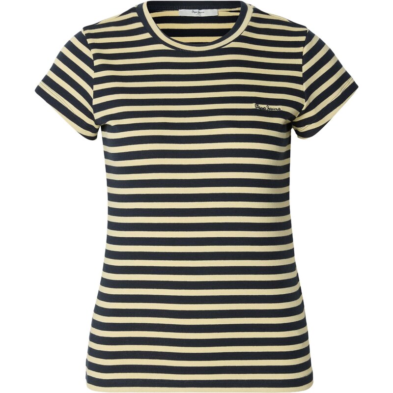 Pepe Jeans Tričko MERIDA námornícka modrá / pastelovo žltá 68535627